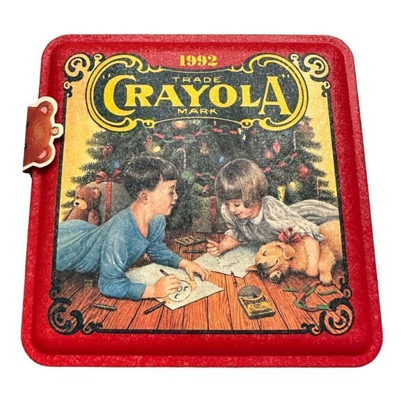 Crayola 1992 limited Edition Crayola 1992 crayons/bear ornament - Picture 1 of 7